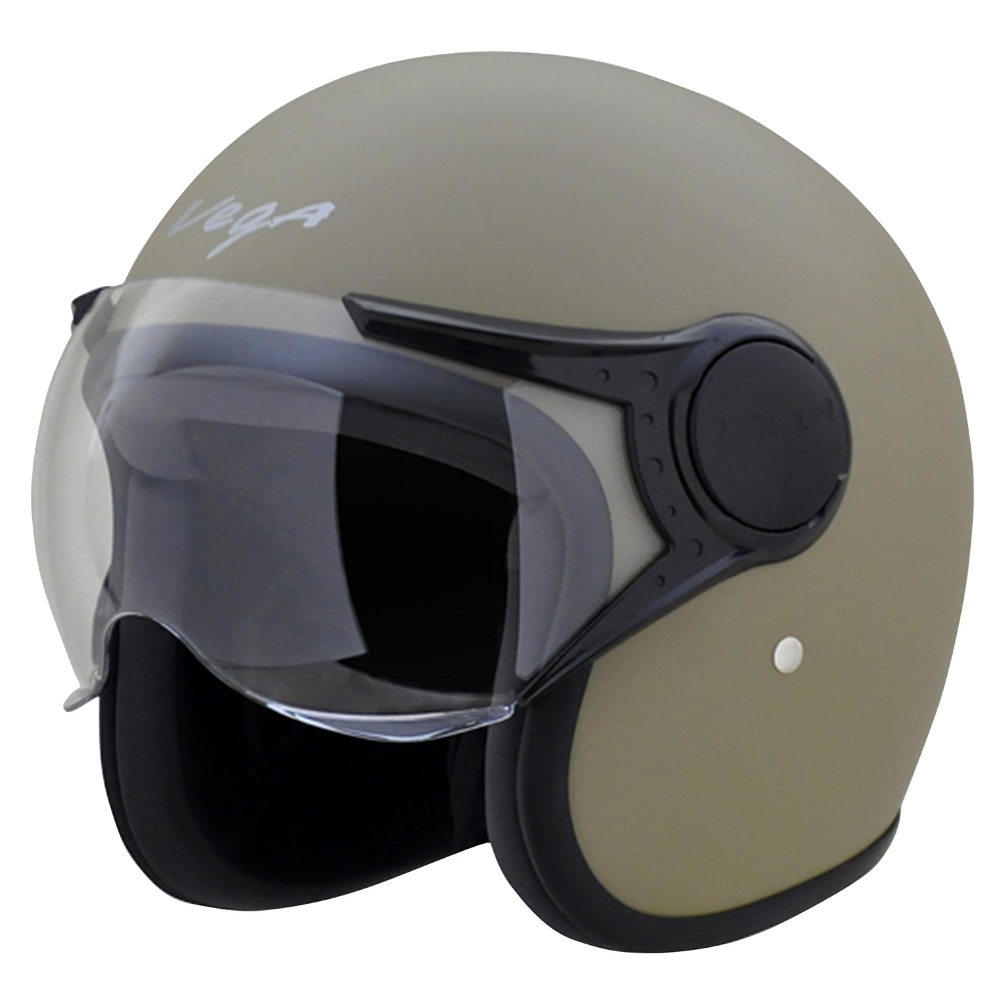 Jet W/Visor Dull Desert Storm Helmet-M
