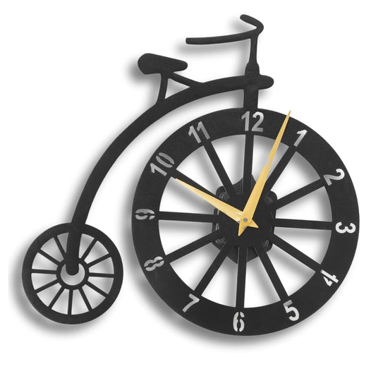 PRAMUKH FASHION Wall Clock Stylish Metal Analog Wall Clock for Living Room, Bedroom, Office, Kitchen, Home and Hall | Antique Fancy Big Size Modern Wall Watch (Style-10, Size-40 CM)